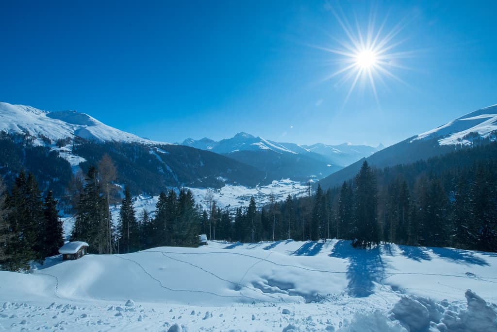 Davos, vue sur le shatzalp